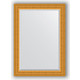 Зеркало с фацетом в багетной раме поворотное Evoform Exclusive 75x105 см, сусальное золото 80 мм (BY 1294)