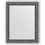 Зеркало в багетной раме Evoform Definite 37x47 см, черненое серебро 38 мм (BY 1340)