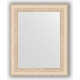 Зеркало в багетной раме Evoform Definite 40x50 см, беленый дуб 57 мм (BY 1348)