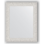 Зеркало в багетной раме Evoform Definite 38x48 см, чеканка белая 46 мм (BY 3002)