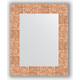 Зеркало в багетной раме Evoform Definite 43x53 см, соты медь 70 мм (BY 3018)