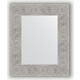 Зеркало в багетной раме Evoform Definite 46x56 см, волна хром 90 мм (BY 3025)