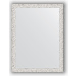 Зеркало в багетной раме поворотное Evoform Definite 61x81 см, чеканка белая 46 мм (BY 3162)