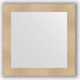 Зеркало в багетной раме Evoform Definite 80x80 см, золотые дюны 90 мм (BY 3245)