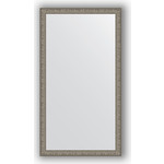 Зеркало в багетной раме поворотное Evoform Definite 74x134 см, виньетка состаренное серебро 56 мм (BY 3296)