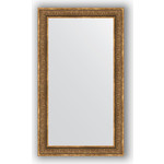 Зеркало в багетной раме поворотное Evoform Definite 83x143 см, вензель бронзовый 101 мм (BY 3319)