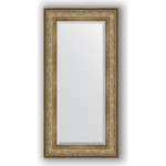 Зеркало с фацетом в багетной раме поворотное Evoform Exclusive 60x120 см, виньетка античная бронза 109 мм (BY 3503)