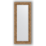 Зеркало с фацетом в багетной раме поворотное Evoform Exclusive 55x135 см, виньетка античная бронза 85 мм (BY 3514)