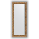 Зеркало с фацетом в багетной раме поворотное Evoform Exclusive 65x155 см, виньетка античная бронза 85 мм (BY 3566)