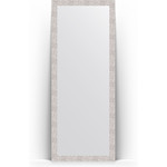Зеркало напольное Evoform Definite Floor 78x197 см, в багетной раме - соты алюминий 70 мм (BY 6005)
