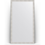 Зеркало напольное Evoform Definite Floor 108x197 см, в багетной раме - серебряный дождь 70 мм (BY 6014)