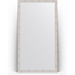 Зеркало напольное Evoform Definite Floor 108x197 см, в багетной раме - соты алюминий 70 мм (BY 6017)