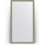Зеркало напольное Evoform Definite Floor 108x197 см, в багетной раме - соты титан 70 мм (BY 6018)