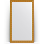 Зеркало напольное Evoform Definite Floor 111x201 см, в багетной раме - чеканка золотая 90 мм (BY 6020)