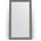 Зеркало напольное с фацетом Evoform Exclusive Floor 114x203 см, в багетной раме - византия серебро 99 мм (BY 6165)