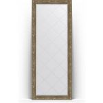 Зеркало напольное с гравировкой Evoform Exclusive-G Floor 80x200 см, в багетной раме - виньетка античная латунь 85 мм (BY 6315)