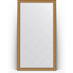 Зеркало напольное с гравировкой Evoform Exclusive-G Floor 109x198 см, в багетной раме - медный эльдорадо 73 мм (BY 6346)