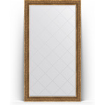 Зеркало напольное с гравировкой Evoform Exclusive-G Floor 114x204 см, в багетной раме - вензель бронзовый 101 мм (BY 6371)