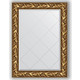 Зеркало с гравировкой поворотное Evoform Exclusive-G 79x106 см, в багетной раме - византия золото 99 мм (BY 4199)