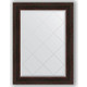 Зеркало с гравировкой поворотное Evoform Exclusive-G 79x106 см, в багетной раме - темный прованс 99 мм (BY 4205)