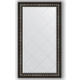 Зеркало с гравировкой поворотное Evoform Exclusive-G 75x129 см, в багетной раме - черный ардеко 81 мм (BY 4225)