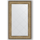 Зеркало с гравировкой поворотное Evoform Exclusive-G 80x135 см, в багетной раме - виньетка античная бронза 109 мм (BY 4253)