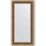 Зеркало с гравировкой поворотное Evoform Exclusive-G 77x160 см, в багетной раме - бронзовый акведук 93 мм (BY 4283)