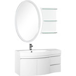 Мебель для ванной Aquanet Опера 115 L белый