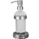 Дозатор для жидкого мыла ZorG Antic серебро (AZR 25 SL)
