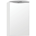Зеркальный шкаф Style line Альтаир 40 с подсветкой, белый (ЛС-00000310)
