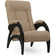 Кресло для отдыха Мебель Импэкс МИ Модель 41 б/л венге, обивка Malta 03