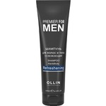 OLLIN PROFESSIONAL PREMIER FOR MEN Шампунь для волос и тела освежающий Shampoo Hair&Body Refreshening 250мл