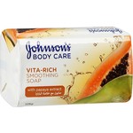 Johnson's Body Care VITA-RICH Смягчающе мыло с экстрактом папайи 125 г