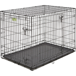 Клетка Midwest iCrate, 42",  2 двери, черная, для собак