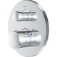 Термостат для ванны Am.Pm Spirit 2.1 встраиваемый, для механизма F100100, хром (F71A85500)
