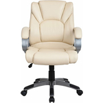 Кресло офисное Brabix Eldorado EX-504 экокожа бежевое (531167)