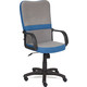 Кресло TetChair СН757 ткань серый/синий С27/С24