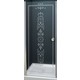 Дверное полотно Cezares ROYAL PALACE-A-70-C-Br профиль бронза, стекло прозрачное