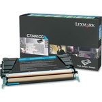 Картридж Lexmark C736 Cyan 10000 стр. (C736H1CG)