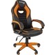 Офисное кресло Chairman game 16 экопремиум черный/оранжевый