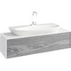 Мебель для ванной Aqwella Genesis 120x40 миллениум серый