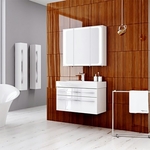 Мебель для ванной Aqwella Милан 100x40 подвесная, белая