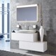 Мебель для ванной Aqwella Genesis 120x40 белая
