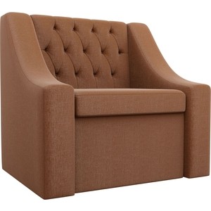 Кресло АртМебель Мерлин рогожка коричневый кресло артмебель мерлин рогожка коричневый