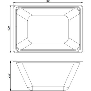 Контейнер Am.Pm Gem с крышкой (W90A-070-070W-C)