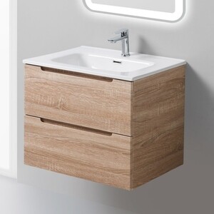 Тумба под раковину BelBagno Etna 60x45 rovere bianco (ETNA-600-2C-SO-WO-P)