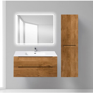 Мебель для ванной BelBagno Etna 100х45 rovere nature зеркало навесное nature 59 816 × 32 × 784 мм гаскон пайн