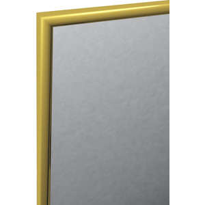 Зеркало в раме Мебелик Сельетта-5 глянец золото 150х50х9 (П0003125)