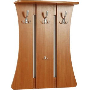 Вешалка Шарм-Дизайн Уют-3 вишня оксфорд шкаф для одежды шарм дизайн уют 70х60 вишня оксфорд