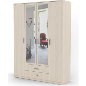 Шкаф комбинированный Шарм-Дизайн Квартет 120х60 вяз шкаф комбинированный шарм дизайн квартет 140х60 вяз